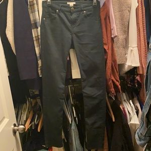 Olive green Skinny Jeans. Size 4